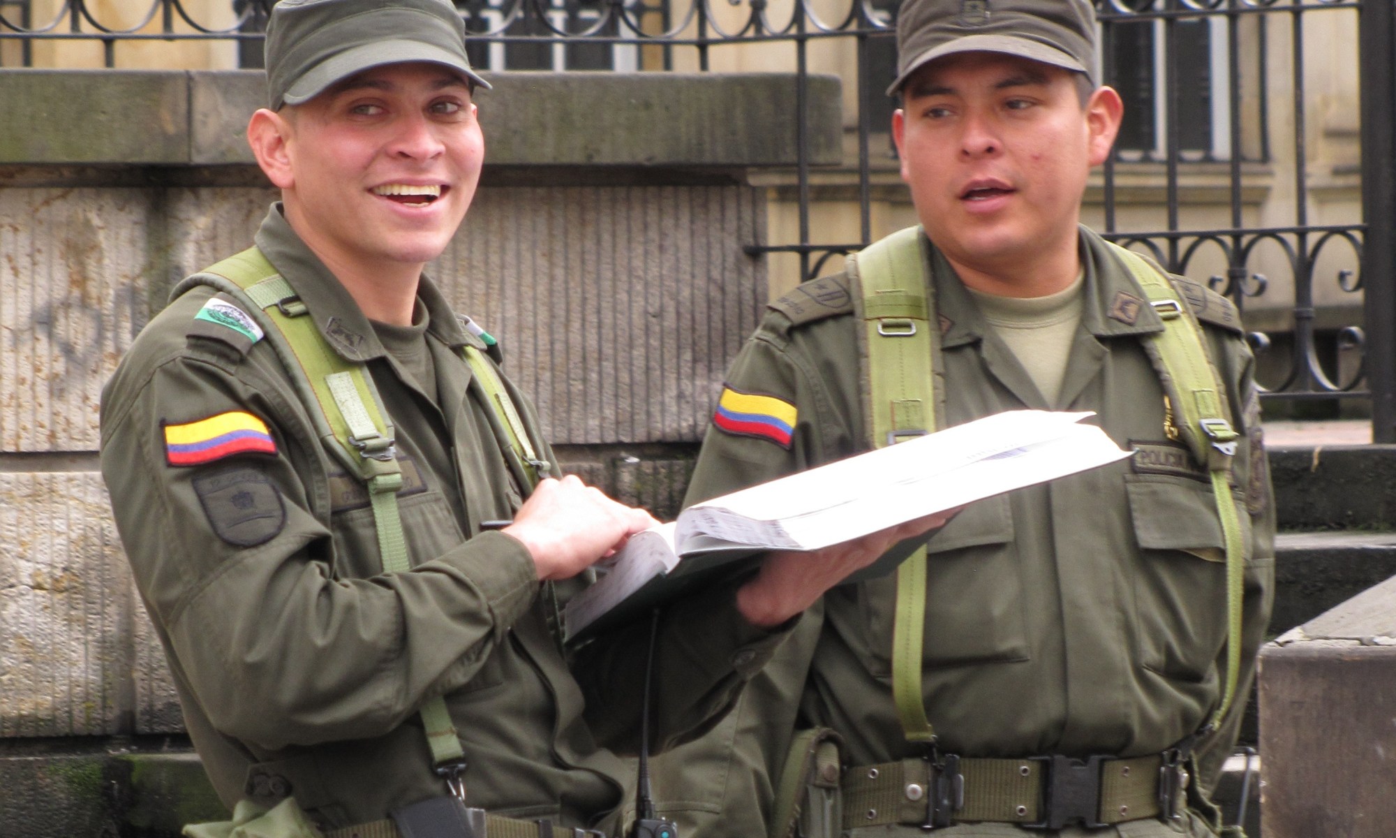 Police Officers in Bogota